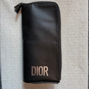 Dior Beaute Beauty Makeup Brush Case - clutch
